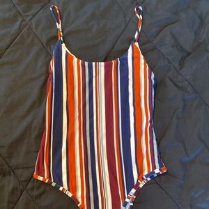 Striped Bodysuit